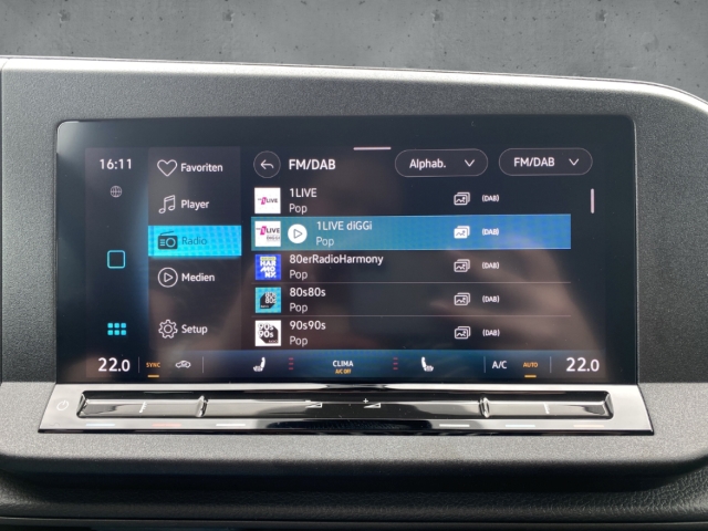 Fahrzeugabbildung Volkswagen Caddy 5-Sitzer 2,0 l TDI EU6 SCR Frontantrieb 6-