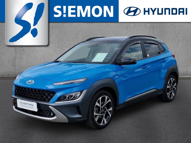 Hyundai KONA 1.0 T-GDi Prime Navi LED RKam AHK HUD Dachlack Allwetter