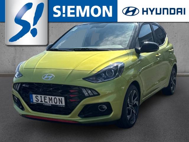 Hyundai i10 FL MJ25 1.0 T-GDi N-Line Navi Dachlackierung Android Auto Musikstreaming DAB SHZ