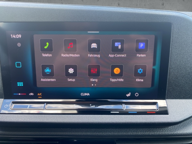 Fahrzeugabbildung Volkswagen Caddy Cargo 2,0 l TDI EU6 SCR Frontantrieb 6-Gang Radst. 2755 mm