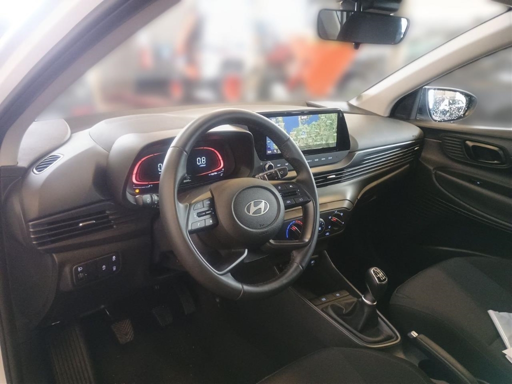 Fahrzeugabbildung Hyundai BAYON FL 1.0 T-GDI MT MY25 Select Navi Apple CarPlay Android Auto Fahrerprofil Musikstreaming