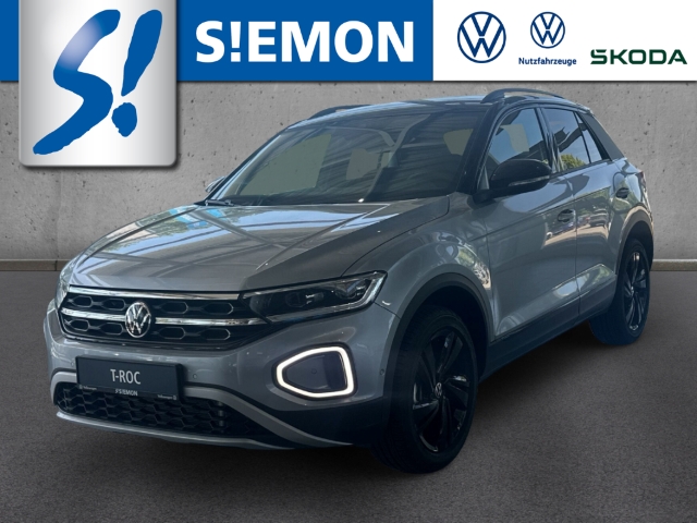 Fahrzeugabbildung Volkswagen T-Roc EU6e 1.5 TSI DSG Style LED Navi AHK Kamera Blac