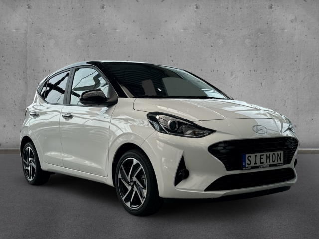 Fahrzeugabbildung Hyundai i10 FL MY25 1.2 Prime Smart Key Dachlackierung Apple CarPlay Android Auto DAB SHZ LenkradHZG