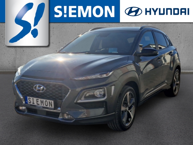 Fahrzeugabbildung Hyundai KONA 1.0 T-GDi Premium Navi Leder LED HuD BlindSpot KeyLess