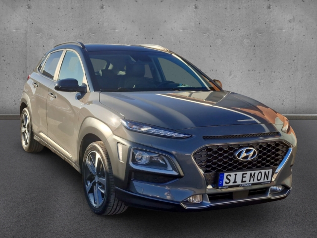 Fahrzeugabbildung Hyundai KONA 1.0 T-GDi Premium Navi Leder LED HuD BlindSpot KeyLess