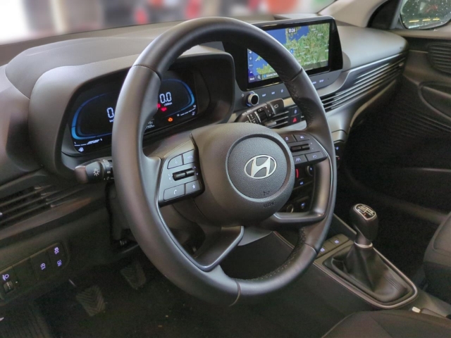 Fahrzeugabbildung Hyundai BAYON FL 1.0 T-GDI MT MY25 Select Navi Apple CarPlay Android Auto Fahrerprofil Musikstreaming