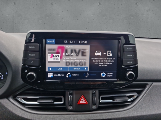 Fahrzeugabbildung Hyundai i30 1.0 T-GDI DCT Edition30 CarPlay RKam PDC SHZ Allwetter