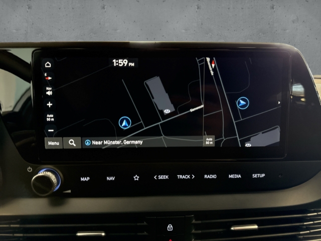 Fahrzeugabbildung Hyundai i20 FL MY26 1.0 T-GDI MT Blackline Navi Soundsystem Bose LED Apple CarPlay Android Auto