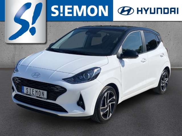 Hyundai i10 FL MY25 1.2 Prime Navi Dachlackierung Apple CarPlay Android Auto DAB SHZ LenkradHZG