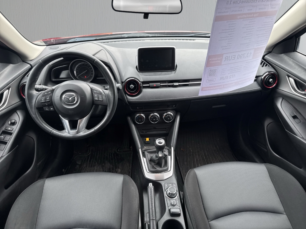 Fahrzeugabbildung Mazda CX-3 Exclusive-Line 2.0 SkyActiv-G 120 Temp SHZ