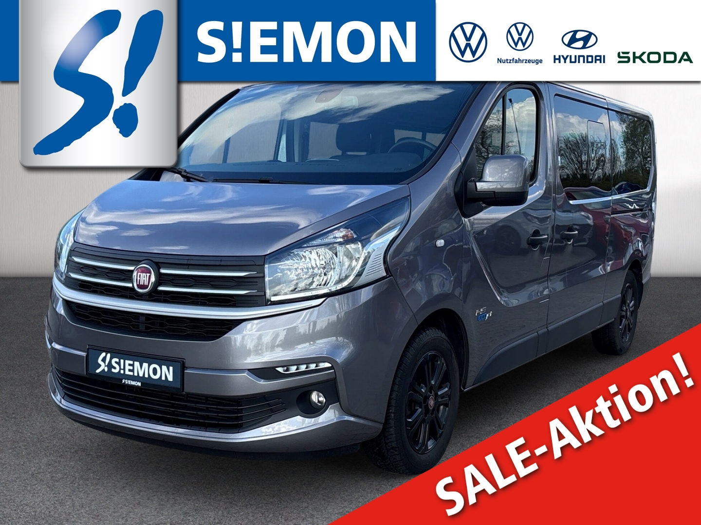 Fahrzeugabbildung Fiat Talento Kombi L2H1 1,2t Family 1.6D AHK RFK SHZ