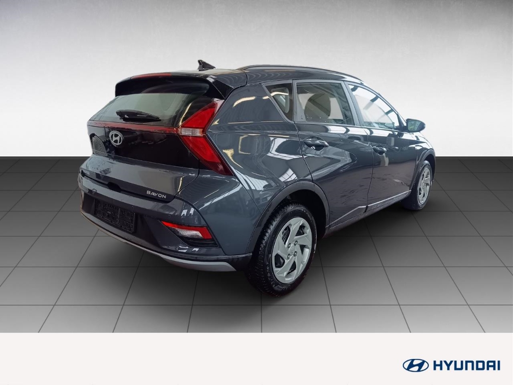 Fahrzeugabbildung Hyundai BAYON FL 1.0 T-GDI MT MY25 Select Navi Apple CarPlay Android Auto Fahrerprofil Musikstreaming