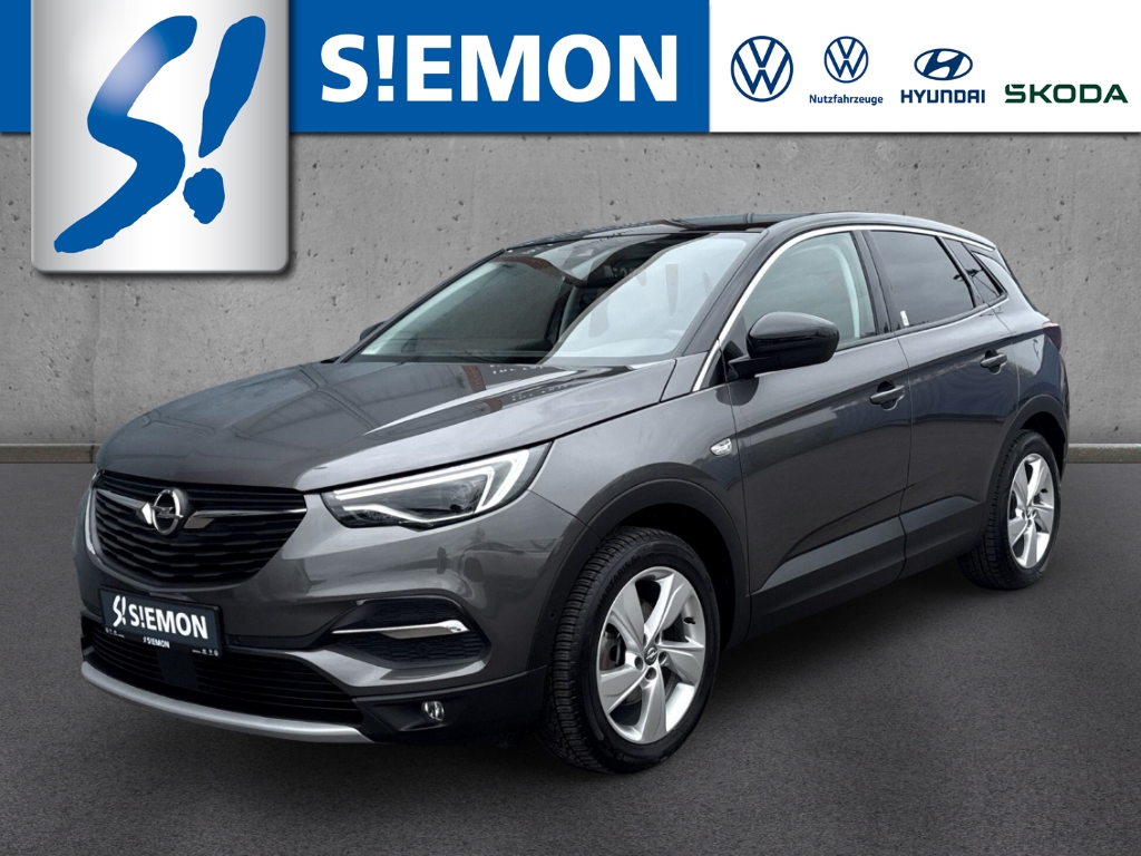 Opel Grandland 1.2 Turbo AHK-abnehmbar Panorama Navi LED Kurvenlicht Apple CarPlay