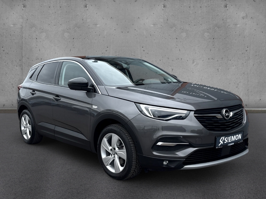 Fahrzeugabbildung Opel Grandland 1.2 Turbo AHK-abnehmbar Panorama Navi LED Kurvenlicht Apple CarPlay