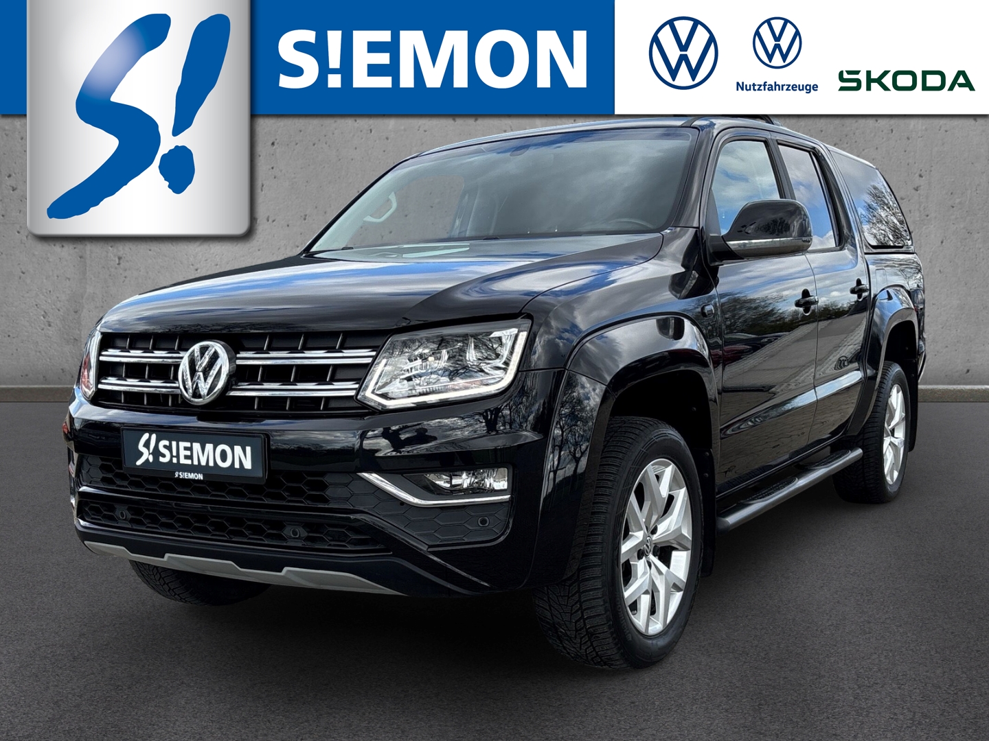 Volkswagen Amarok Highline 4Motion DoKa 3.0 V6 Hardtop LED Leiste AHK SHZ