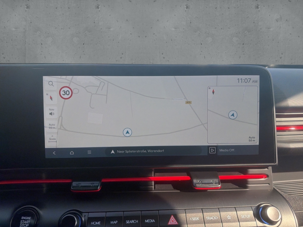 Fahrzeugabbildung Hyundai KONA SX2 HEV 1.6 DCT N-Line Navi Digitales Cockpit LED ACC Apple CarPlay Android Auto