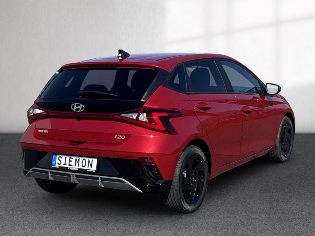 Fahrzeugabbildung Hyundai i20 FL MY26 1.0 T-GDI DCT Blackline Navi Soundsystem Bose LED Apple CarPlay Android Auto