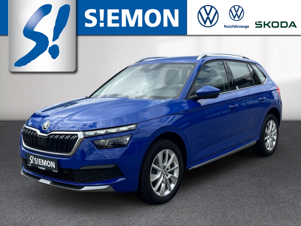 SKODA Kamiq 1.5 TSI DSG Style AHK Navi Kam SHZ Temp.