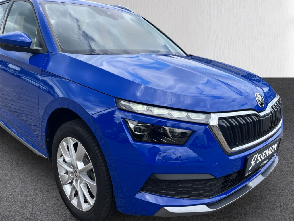 Fahrzeugabbildung SKODA Kamiq 1.5 TSI DSG Style AHK Navi Kam SHZ Temp.