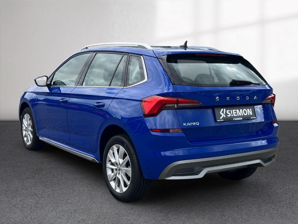Fahrzeugabbildung SKODA Kamiq 1.5 TSI DSG Style AHK Navi Kam SHZ Temp.