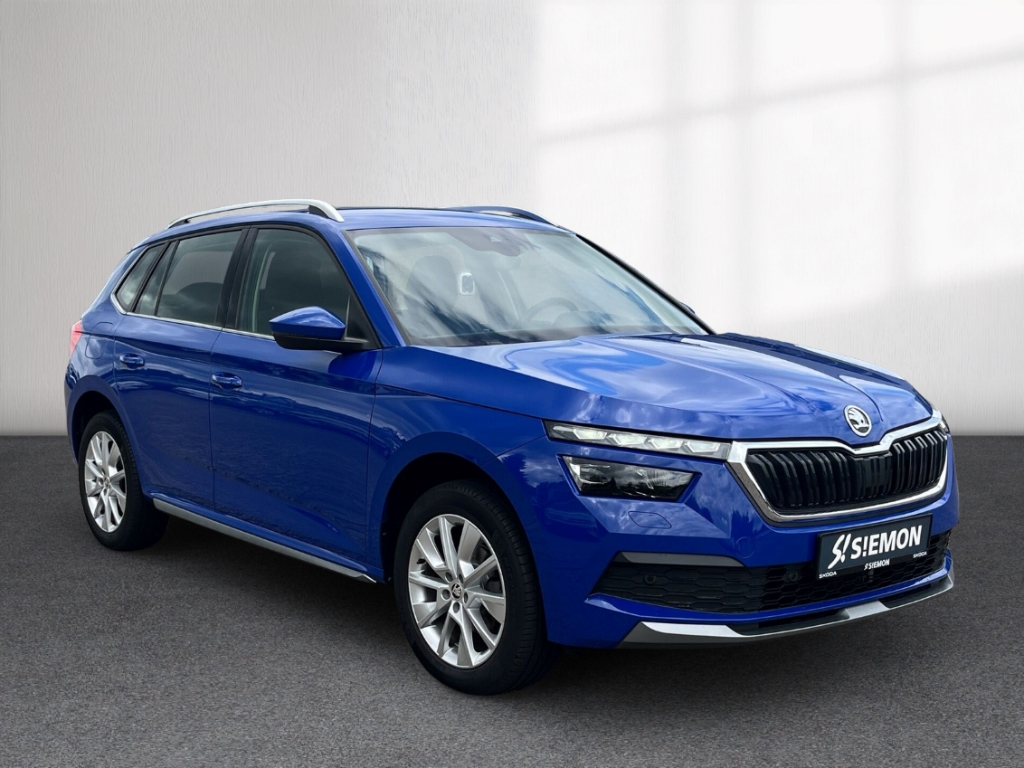 Fahrzeugabbildung SKODA Kamiq 1.5 TSI DSG Style AHK Navi Kam SHZ Temp.