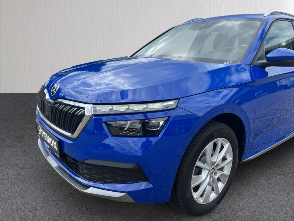 Fahrzeugabbildung SKODA Kamiq 1.5 TSI DSG Style AHK Navi Kam SHZ Temp.