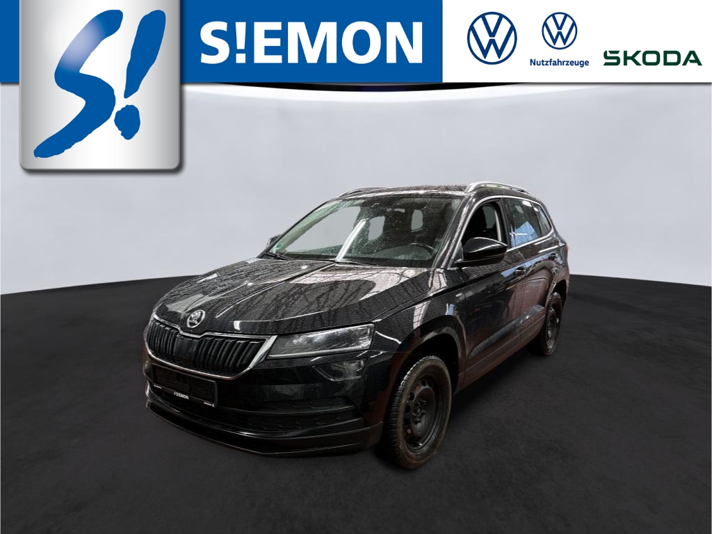 SKODA Karoq 1.0 TSI CLEVER AHK LED SHZ PDC Klima Kam el.Heckklappe