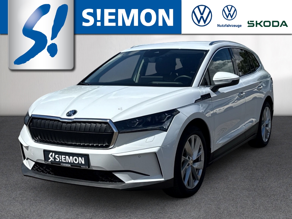 SKODA Enyaq iV 80x 4X4 ECO SUITE AHK LED SHZ NAVI Wärmepumpe FrontAss