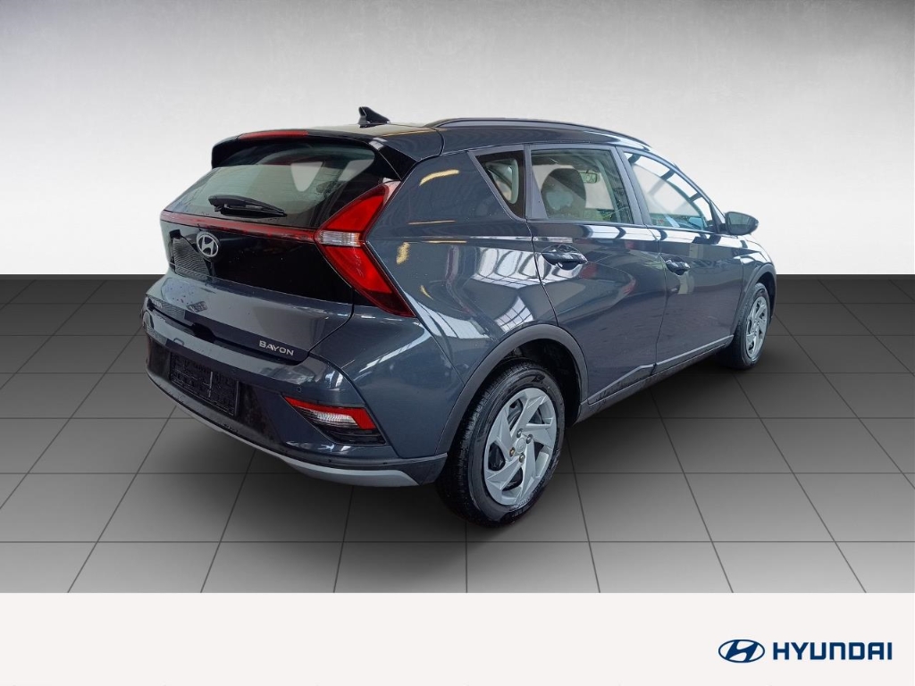 Fahrzeugabbildung Hyundai BAYON FL 1.0 T-GDI MT MY25 Select Navi Apple CarPlay Android Auto Fahrerprofil Musikstreaming