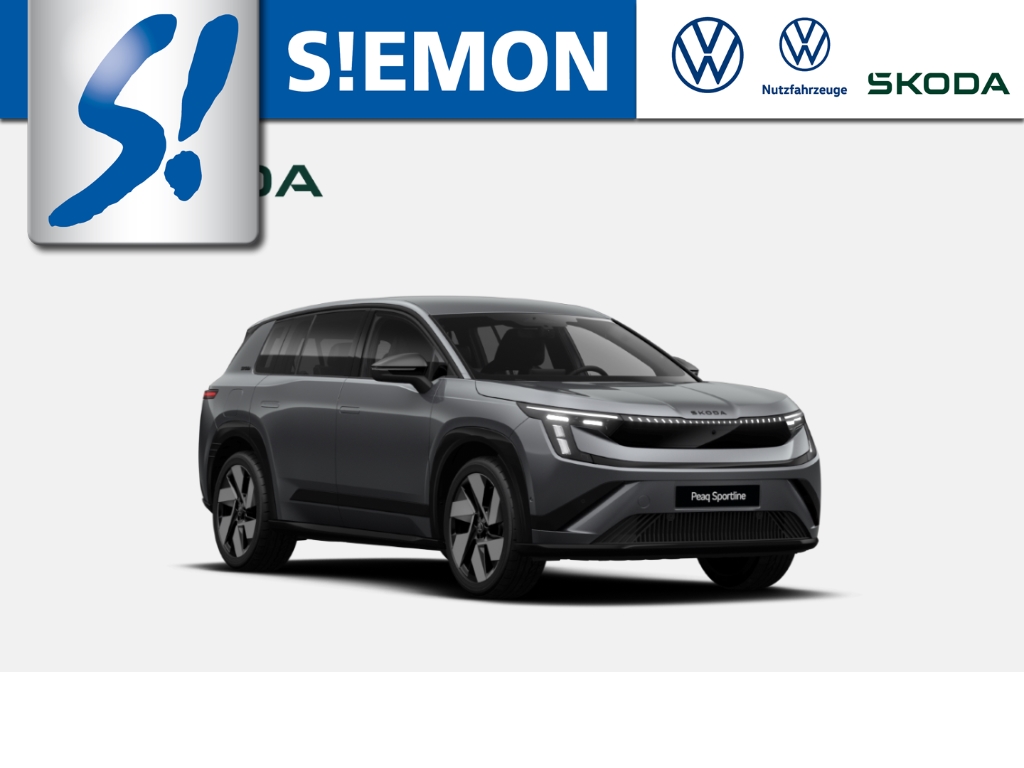 SKODA Peaq 90x Sportline 7Sitzer LED AHK LM21 AHK Maxx