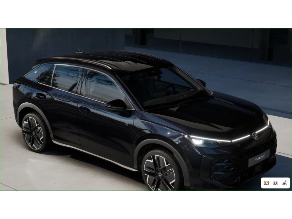 Fahrzeugabbildung Volkswagen T-Roc 1.5 eTSI DSG R-Line MATRIX AHK LM19 Connect