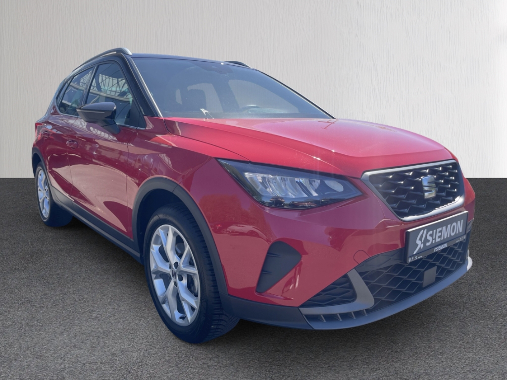 Fahrzeugabbildung SEAT Arona 1.0 TSI FR NAVI SHZ FullLink GJR LED LM 17 Sunset