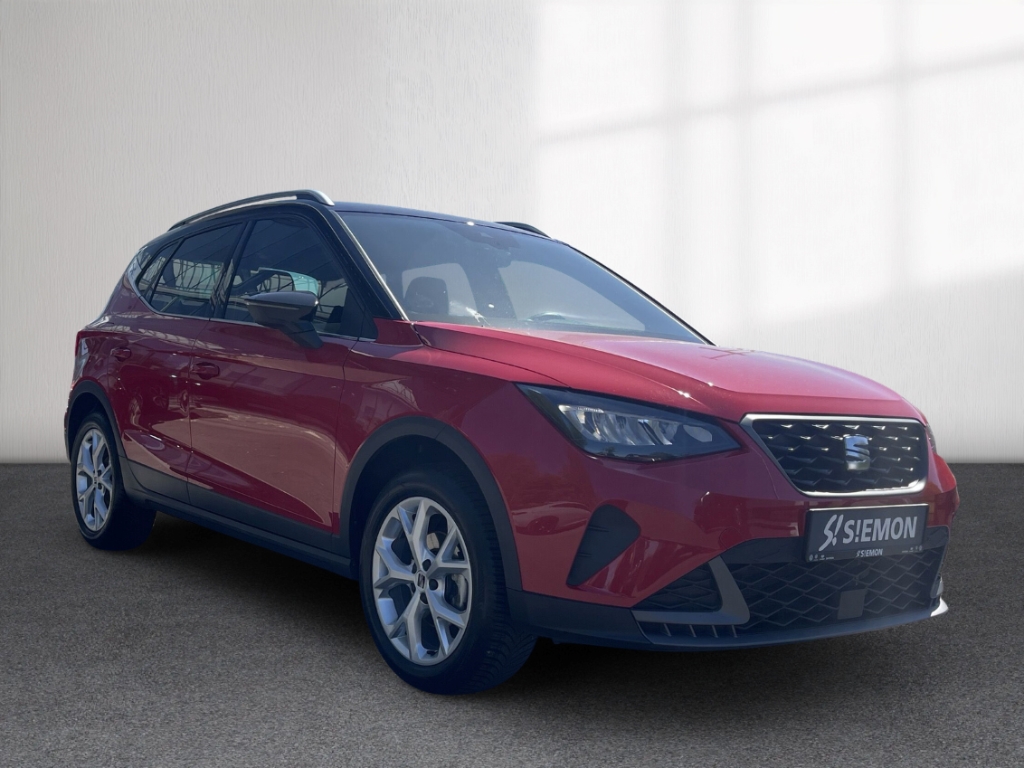 Fahrzeugabbildung SEAT Arona 1.0 TSI FR NAVI SHZ FullLink GJR LED LM 17 Sunset