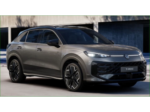 Fahrzeugabbildung Volkswagen T-Roc 1.5 eTSI DSG R-Line MATRIX AHK LM19 Connect