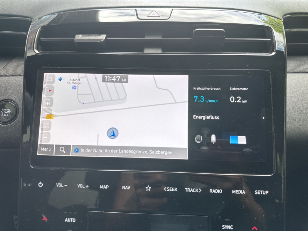 Fahrzeugabbildung Hyundai TUCSON HEV 1.6 T-GDi AT 4WD N-LINE Sitz-Paket Navi Memory Sitze Digitales Cockpit