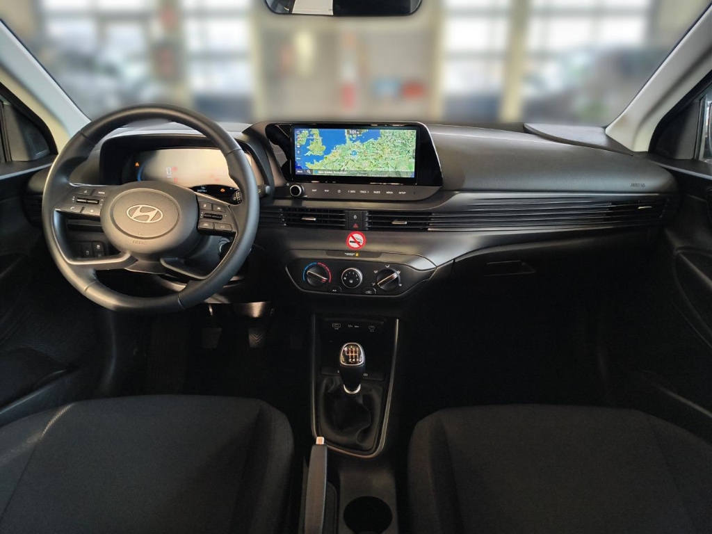 Fahrzeugabbildung Hyundai BAYON FL 1.0 T-GDI MT MY25 Select Navi Apple CarPlay Android Auto Fahrerprofil Musikstreaming