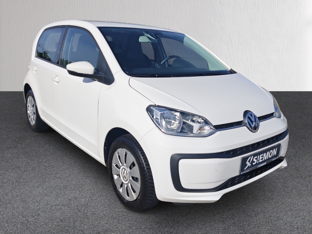 Fahrzeugabbildung Volkswagen up! move 1.0 Temp Tel.-Vorb. PDC Kollisionswarner Notbremsass. Regensensor GA