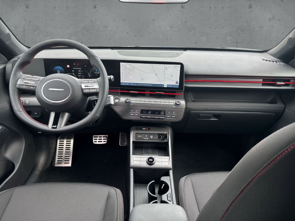 Fahrzeugabbildung Hyundai KONA SX2 65kWh MY27 N-LINE el-Heckklappe Navi digitales Cockpit LED ACC Apple CarPlay