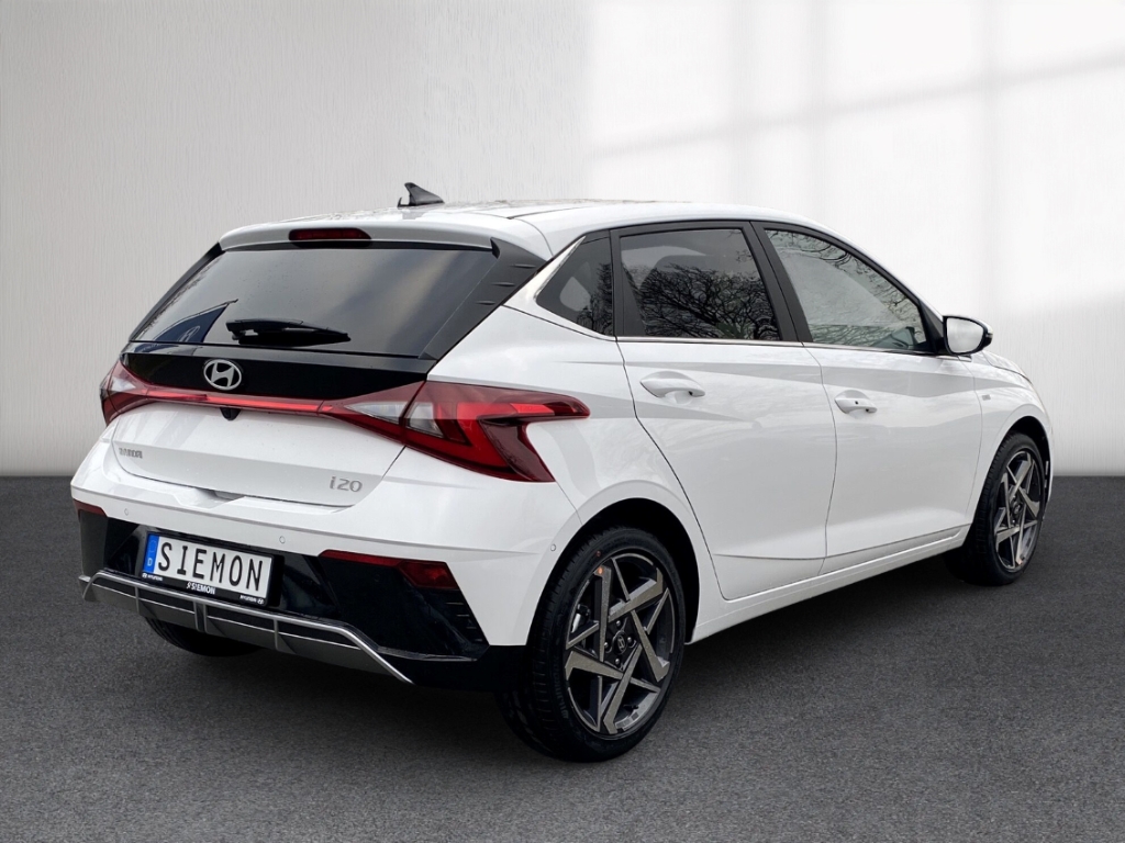 Fahrzeugabbildung Hyundai i20 FL 1.0 T-GDi 48V DCT PRIME Navi LED BlindSpot KeyLess Allwetter