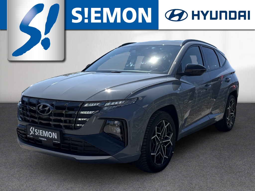 Hyundai TUCSON 1.6 T-GDi DCT 4WD 48V N-Line Assist-P Sitz-P ECS AHK Allwetter Navi Digitales Cockpit