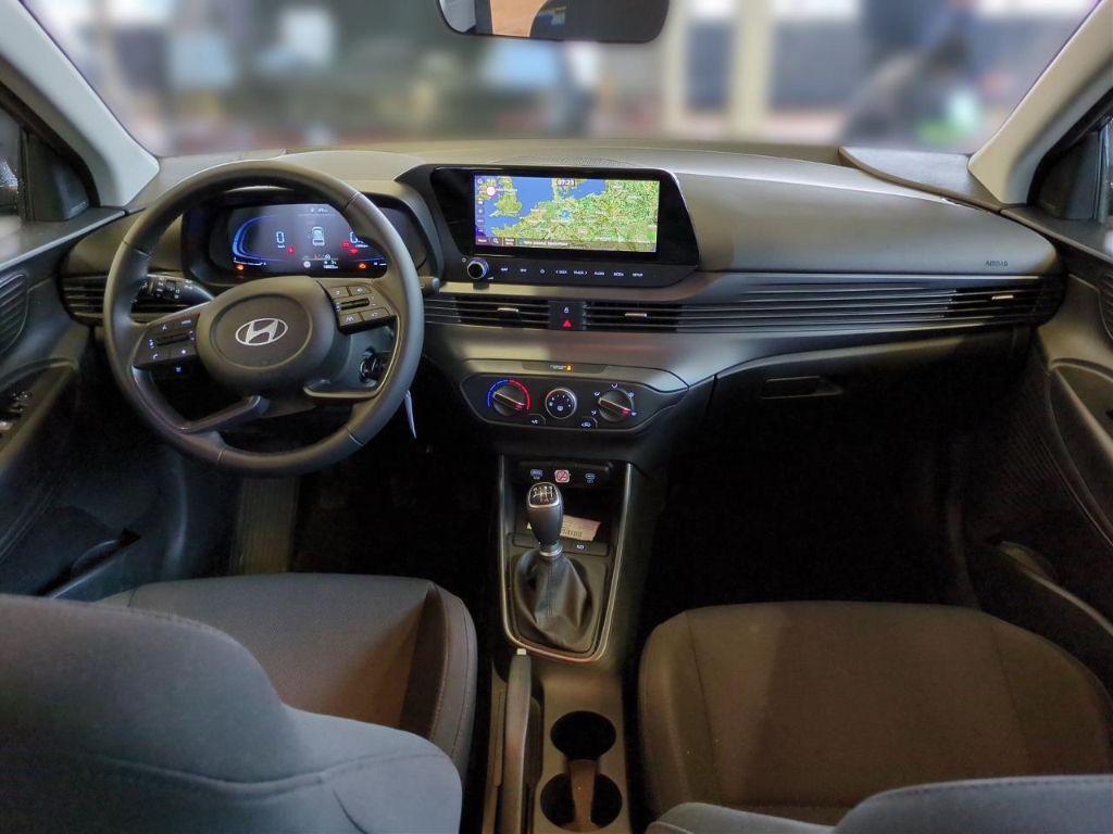 Fahrzeugabbildung Hyundai BAYON FL 1.0 T-GDI MT MY25 Select Navi Apple CarPlay Android Auto Fahrerprofil Musikstreaming