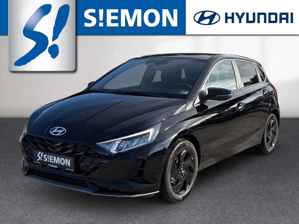 Fahrzeugabbildung Hyundai i20 FL MY26 1.0 T-GDI MT Blackline Navi Soundsystem Bose LED Apple CarPlay Android Auto