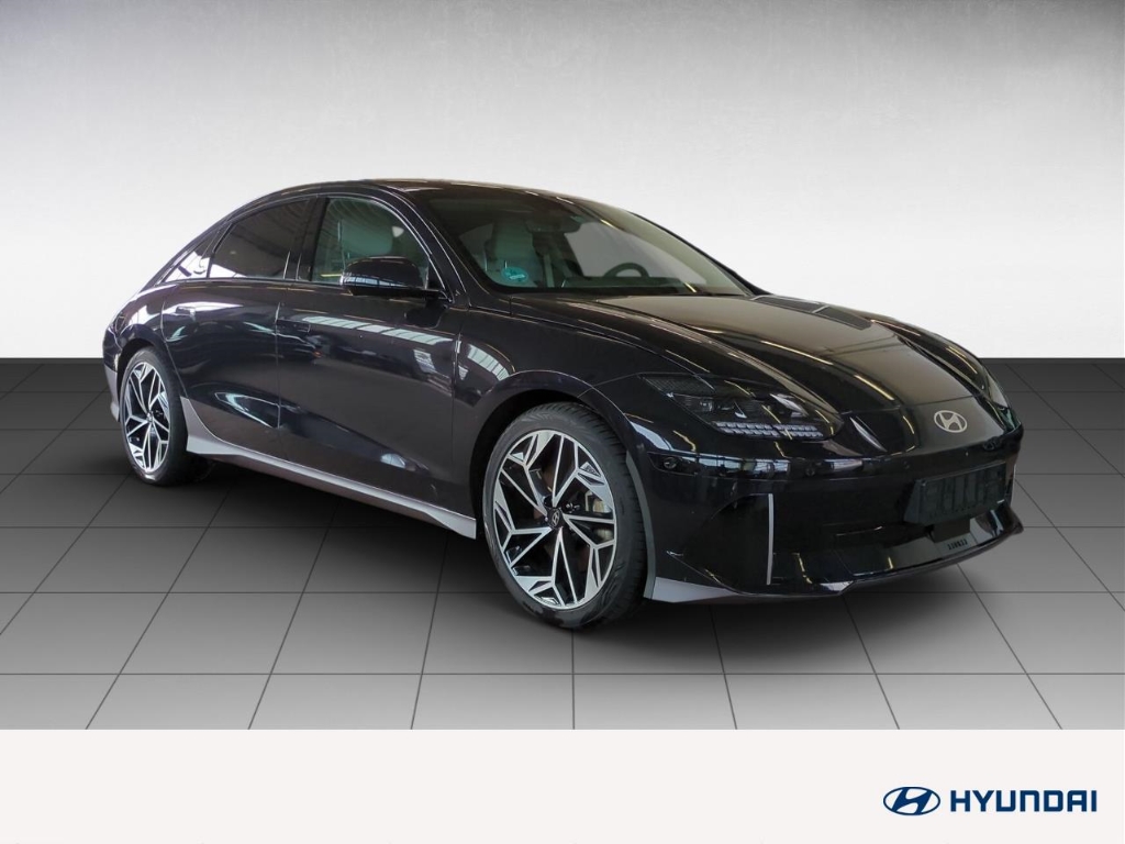 Fahrzeugabbildung Hyundai IONIQ 6 77,4kWh 4WD TECHNIQ Sitz-P Park 20LM Schiebedach HUD Navi Leder Digitales Cockpit