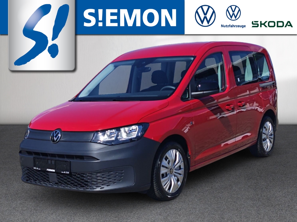 Volkswagen Caddy Basis TDI 7-Sitzer NAVI PDC GRA Klima DAB
