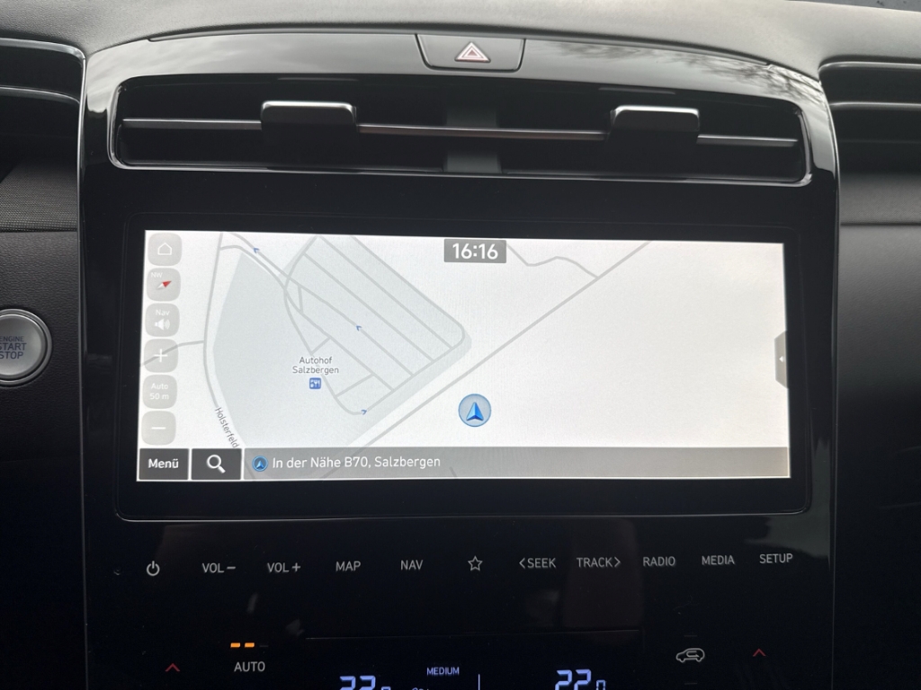 Fahrzeugabbildung Hyundai TUCSON 1.6 T-GDi MT 2WD ADVANTAGE Navi Digitales Cockpit Soundsystem