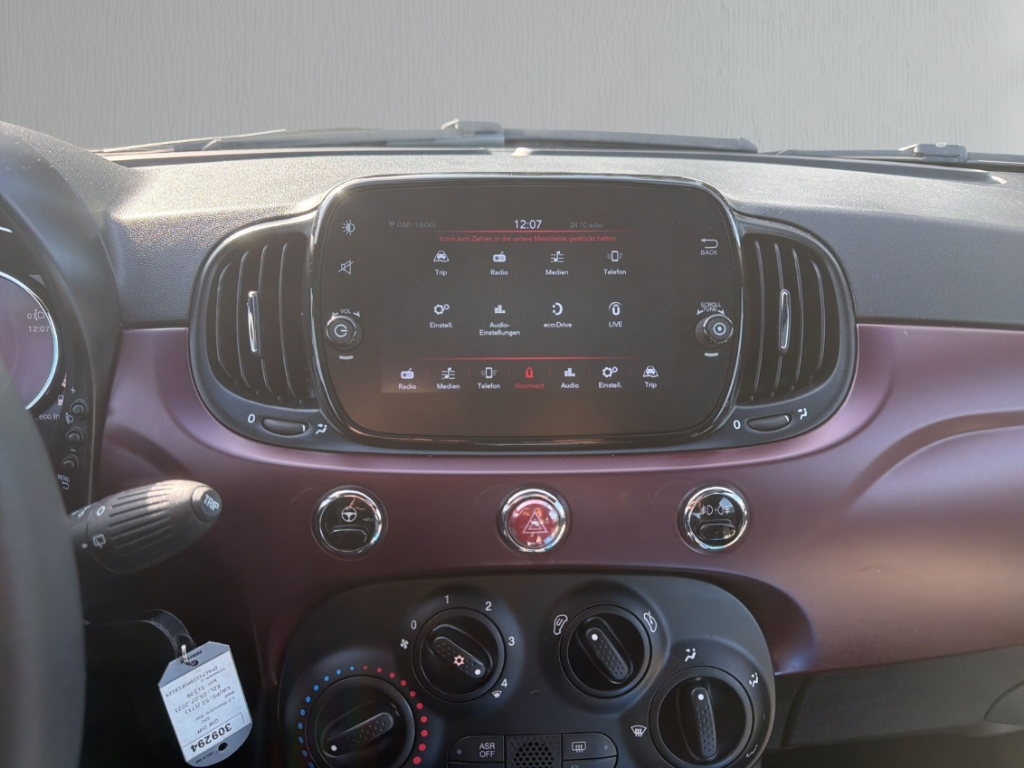 Fahrzeugabbildung Fiat 500 1.0 MildHybrid Star PDC hinten Pano Klima AppConnect