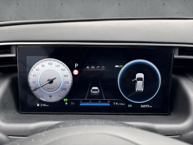 Fahrzeugabbildung Hyundai TUCSON HEV 1.6 GDi AT 4WD TREND Assist el.Heckklappe Krell AHK