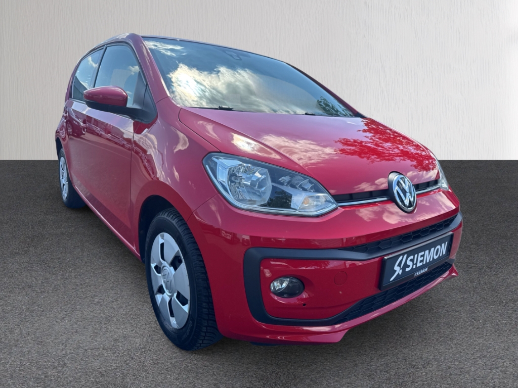 Fahrzeugabbildung Volkswagen up! move 1,0 Temp Klima SHZ Color BT Regensensor RDC