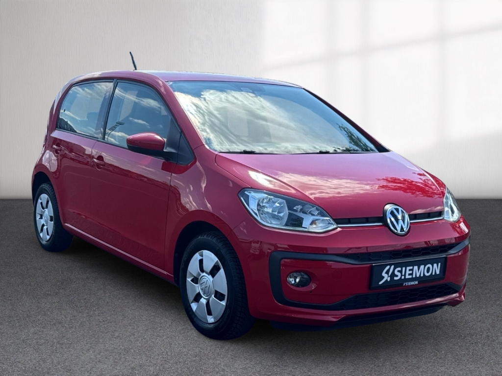 Fahrzeugabbildung Volkswagen up! move 1,0 Temp Klima SHZ Color BT Regensensor RDC