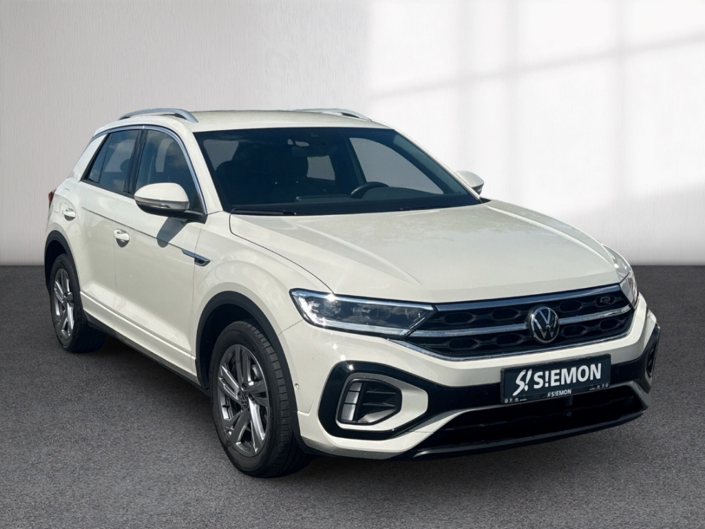 Fahrzeugabbildung Volkswagen T-Roc R-Line 1.0 l TSI ACC PDCv+h SHZ LED Color BT